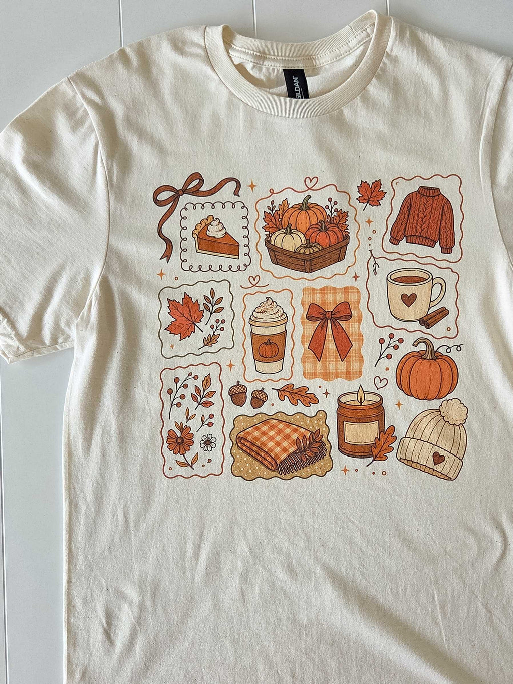 Cozy Fall Favorites Graphic Tee
