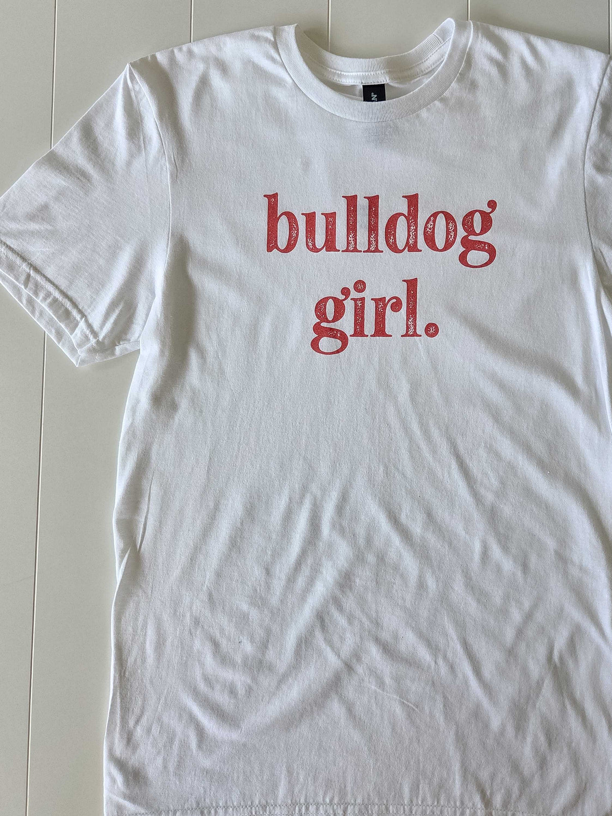 Bulldog Girl Gameday Graphic Tee