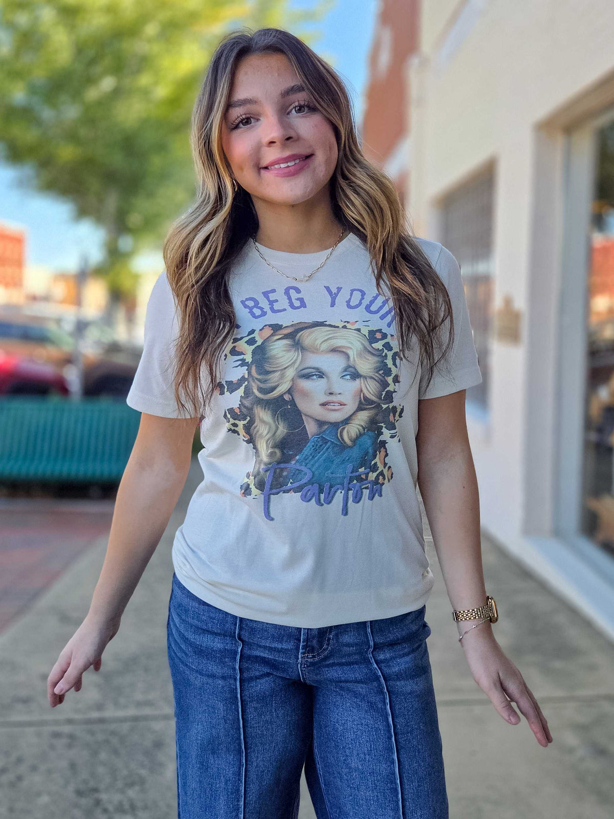 I Beg Your Parton Graphic Tee