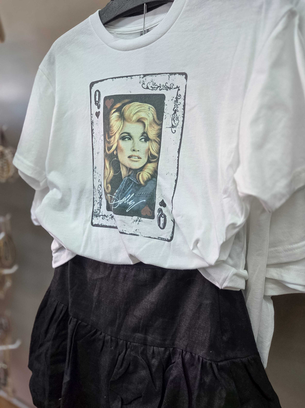 Queen Dolly Playing Card Graphic Tee