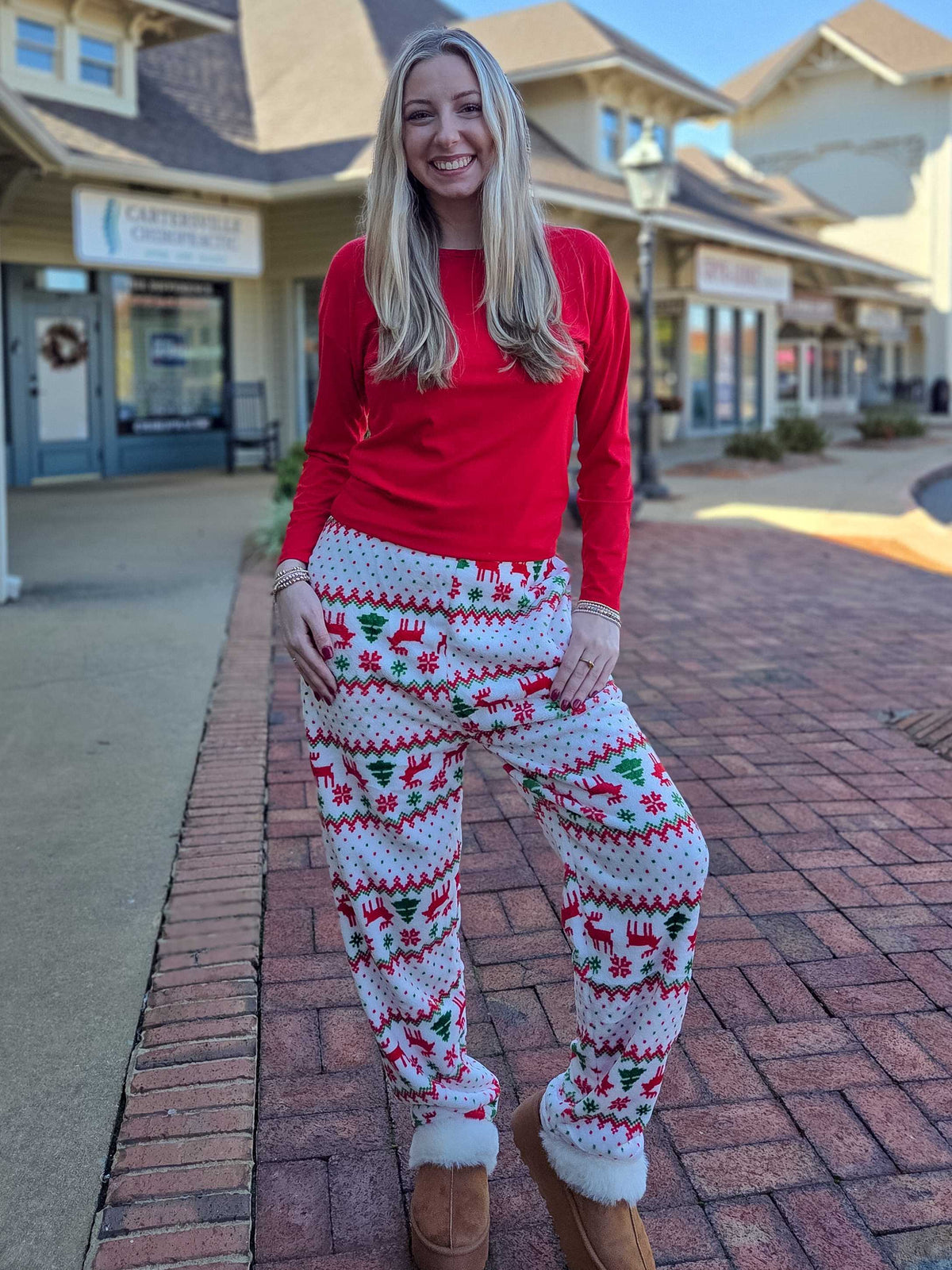 Cozy Christmas Fleece Pajama Pants – 4 Prints