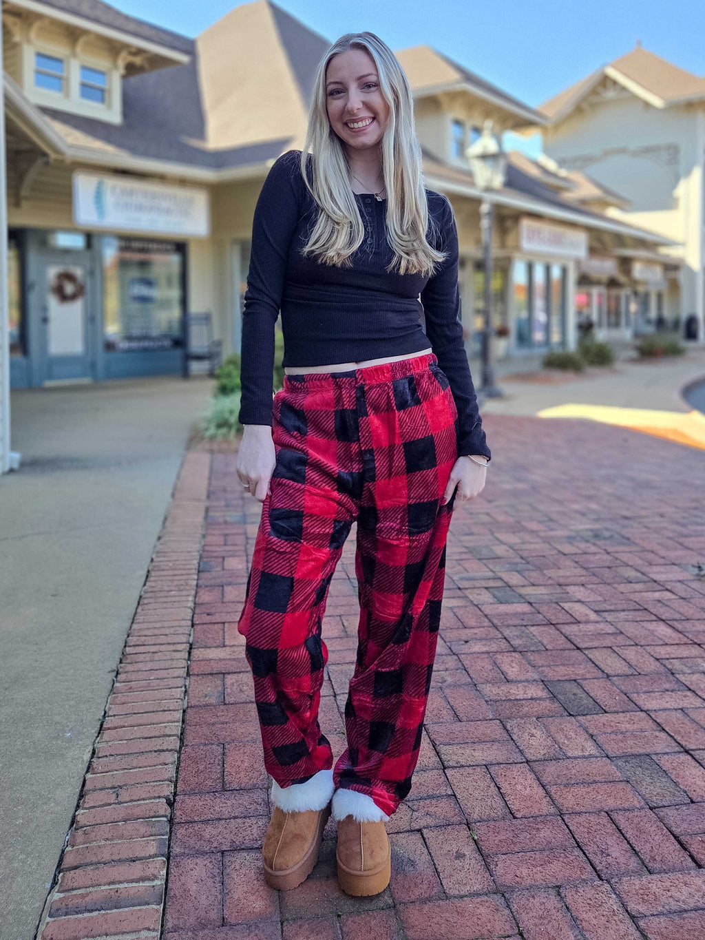 Cozy Christmas Fleece Pajama Pants – 4 Prints