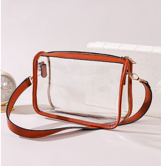 Clear Stadium Crossbody Camera Bag