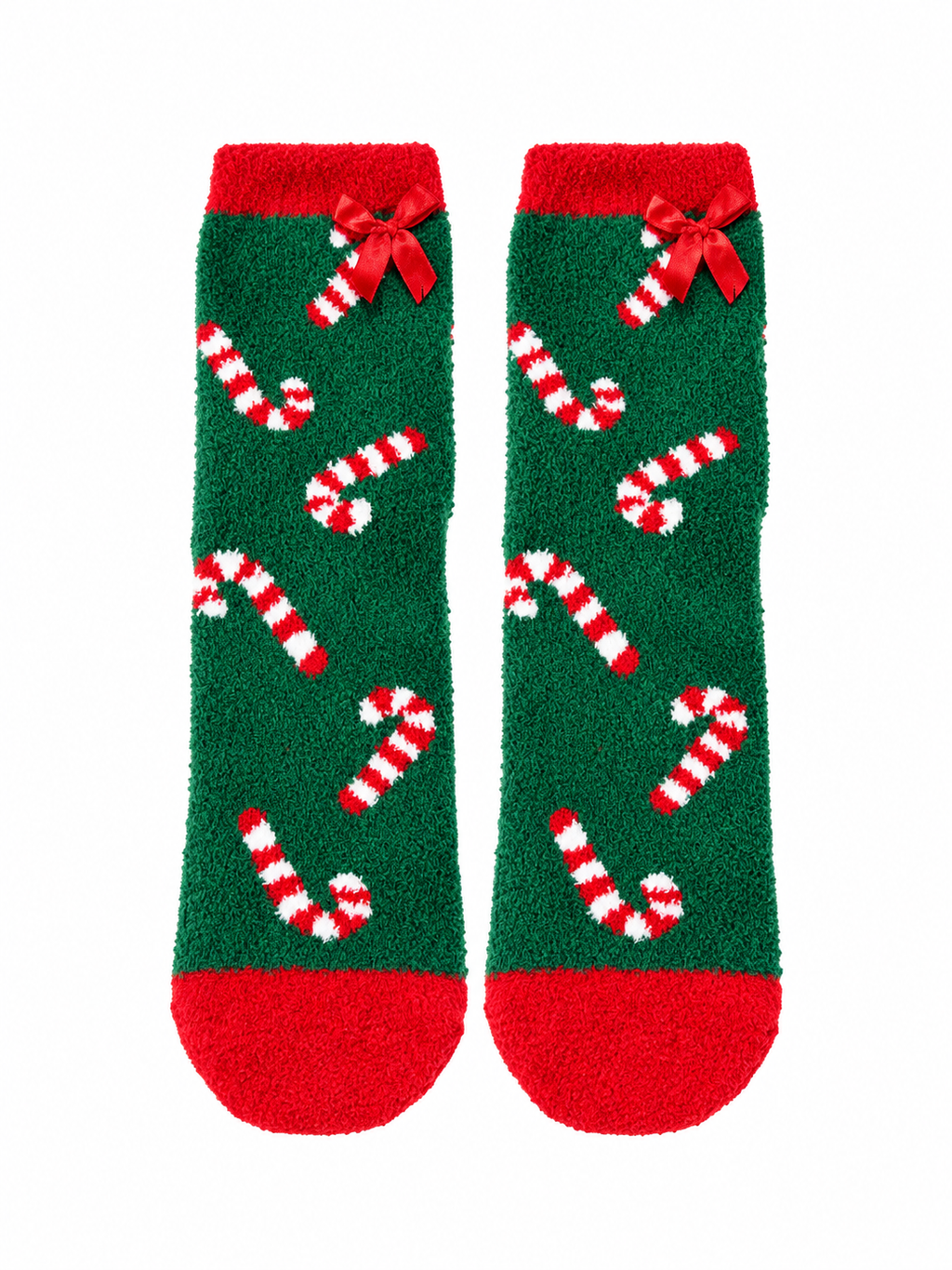Cozy Christmas Fuzzy Crew Socks – 19 Holiday Styles