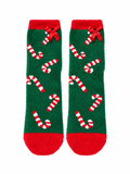 Cozy Christmas Fuzzy Crew Socks – 19 Holiday Styles
