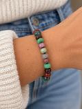 Autumn Harvest Multi-Color Beaded Bracelet