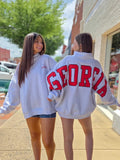Georgia Mock Neck Sweatshirt