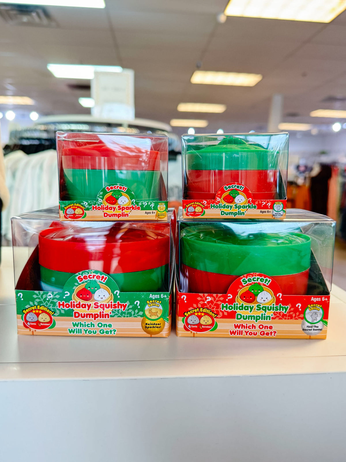 Holiday Mystery Squishy Dumplin' – Christmas Surprise Edition