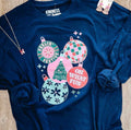 Feelin' Festive Christmas Ornament Long Sleeve Tee