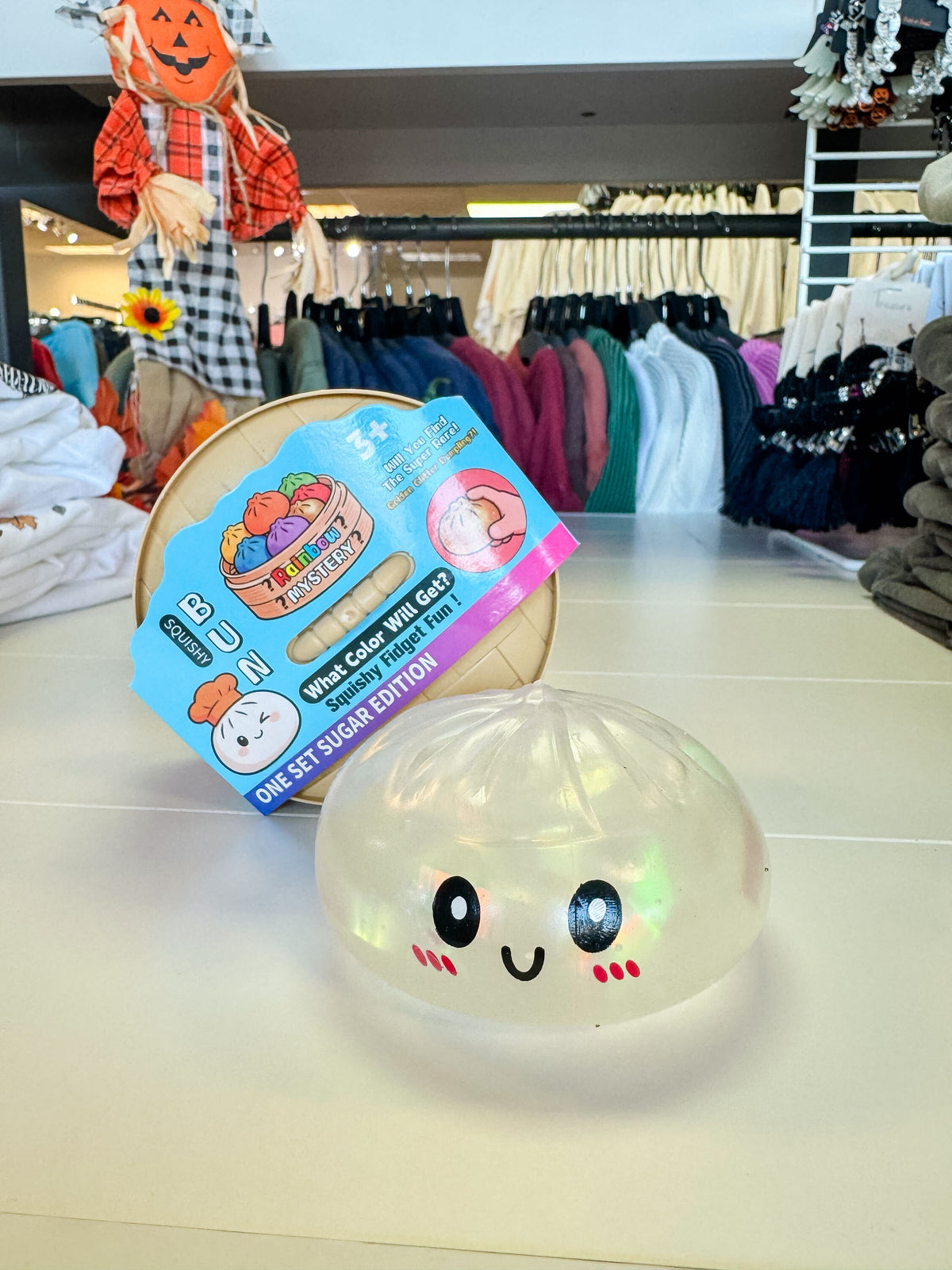 Rainbow Mystery Squishy Bun – Iridescent Edition