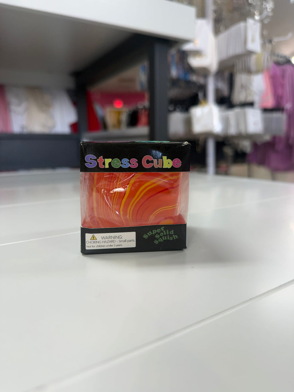 Marble Ice Cube Super Solid Squishy Stress Cube