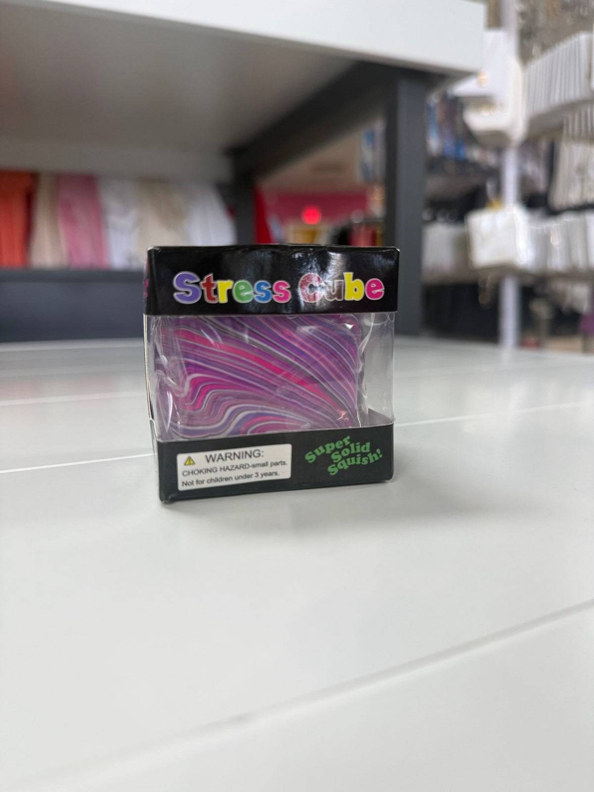 Marble Ice Cube Super Solid Squishy Stress Cube