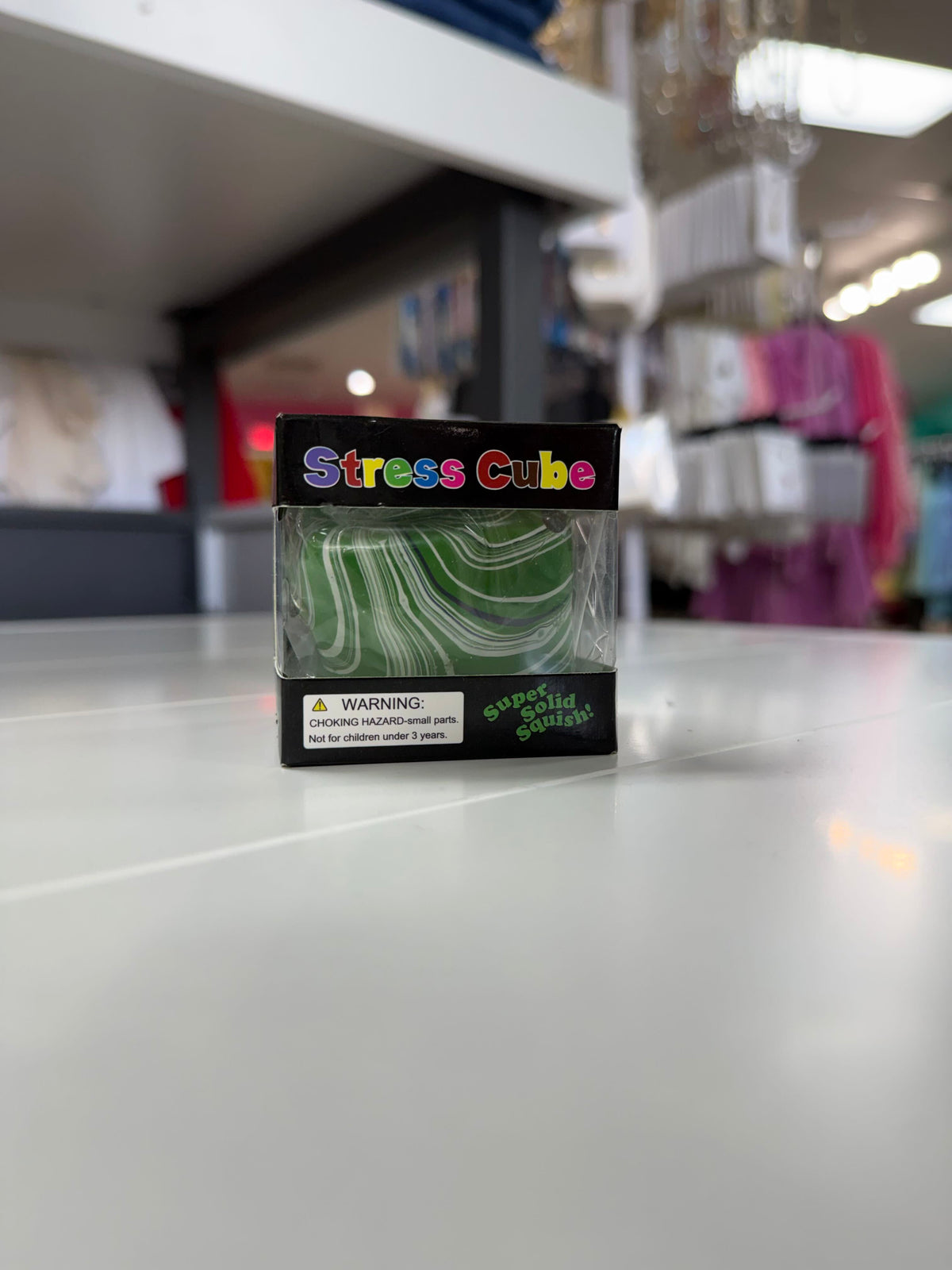 Marble Ice Cube Super Solid Squishy Stress Cube