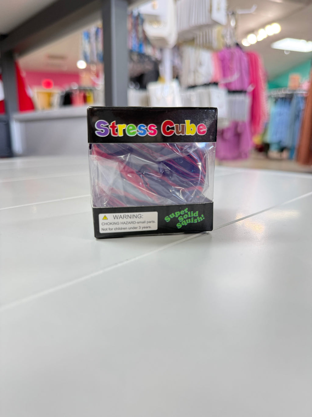 Marble Ice Cube Super Solid Squishy Stress Cube