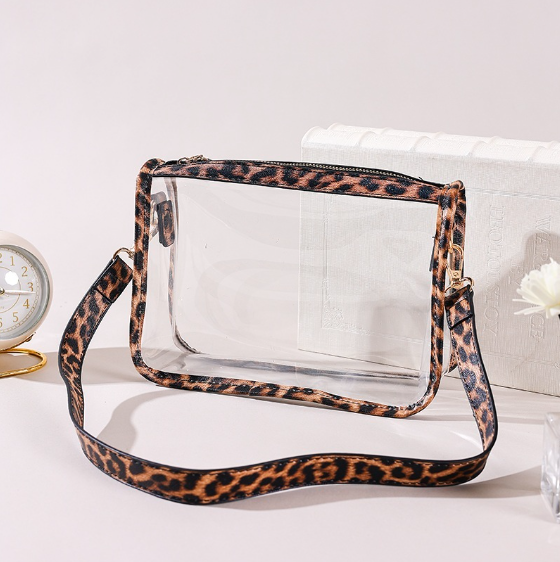 Clear Stadium Crossbody Camera Bag
