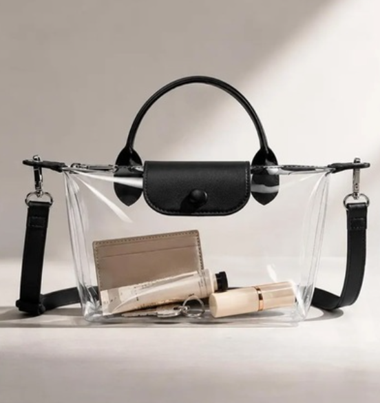 Clear Stadium Jelly Handbag & Crossbody