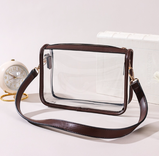 Clear Stadium Crossbody Camera Bag