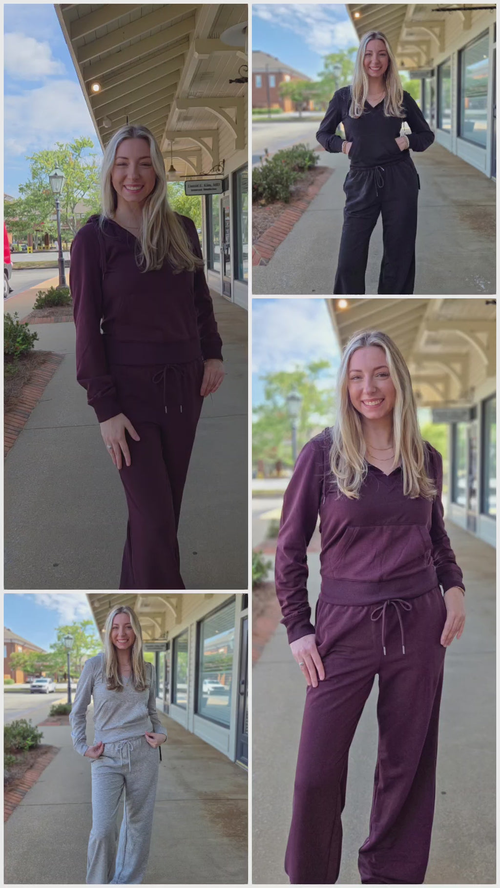 Women’s V Neck Pullover Hoodie – Soft Long Sleeve Kangaroo Pocket Sweatshirt